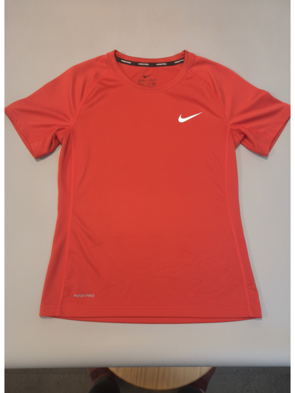 Nike Boy's Dri-FIT Athletic T-Shirt Red Large